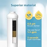 AQUACREST 5KDC Under Sink Inline Water Filter 12 Months 18927 Gallons Direct view 5