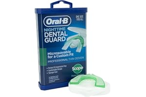 Oral-B Nighttime Dental Guard with Scope- Professional Thin Fit - One Size Fits All