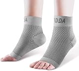 AVIDDA Ankle Support Brace 2 Pairs Compression Sleeve Grey M