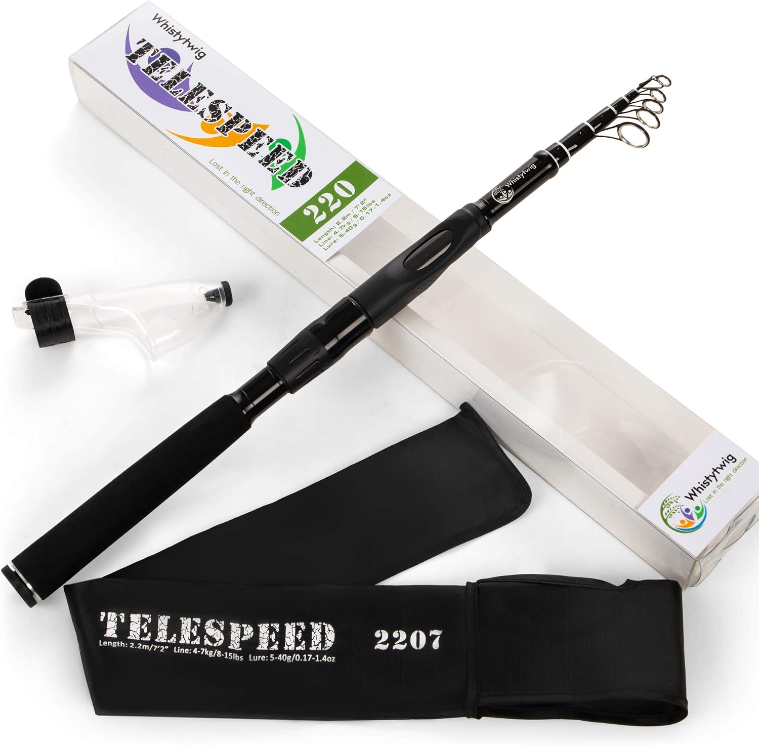 Whistytwig Portable Telescopic Fishing Rod - Image 3