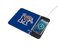SOAR NCAA Wireless Charging Mouse Pad, Memphis Tigers