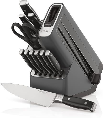 Amazon.com: Ninja K32009 Foodi NeverDull Premium Knife System, 9