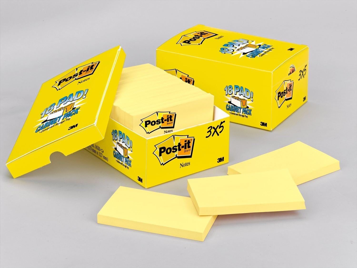Postit Notes, America’s 1 Favorite Sticky Note, 3 x 5