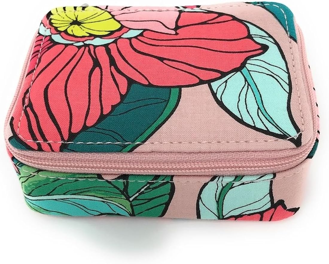 Vera Bradley Travel Pill Case Vintage Floral NWT