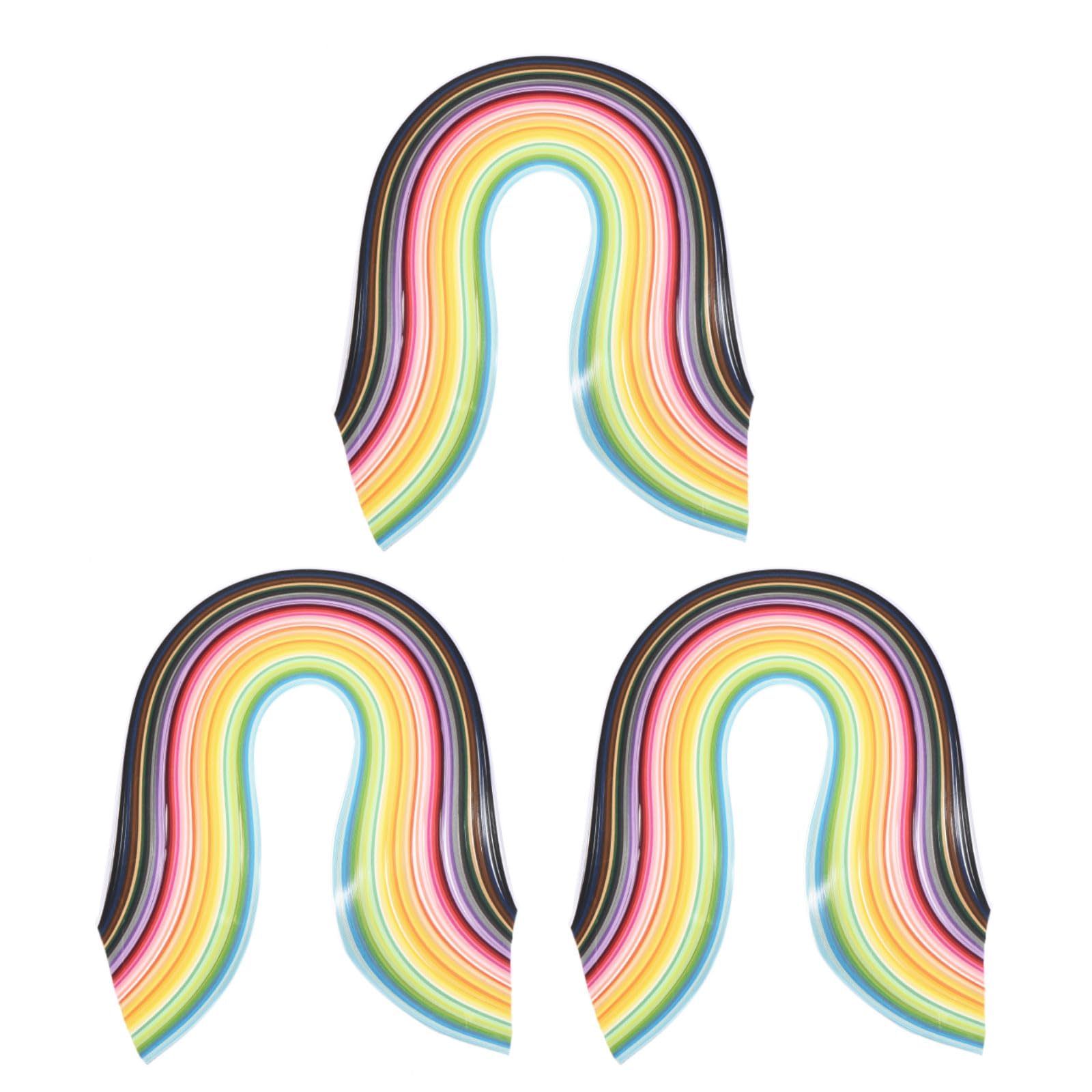 PATIKIL 1500pcs Quilling Strips Paper, 3mm x 54cm Origami Paper Quilling Kits for Adults Beginner Art DIY Craft Christmas, Multicolor