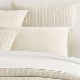 Pine Cone Hill Marino Natural/Ivory Cotton Matelasse Sham, Dutch Euro