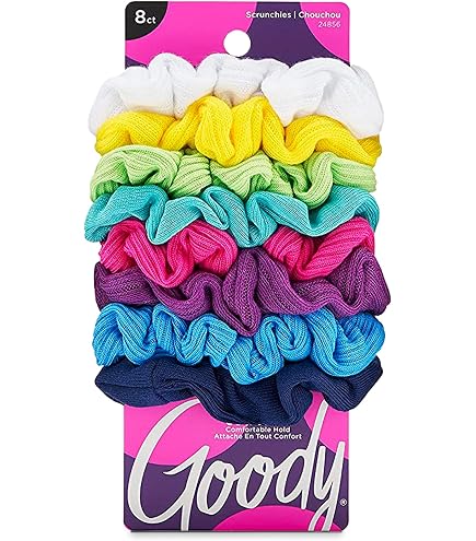 Bamboo Scrunchies 6 Pack Sand Ponytail Hair Ties for All Hair Types Eco-Friendly Amazon.com : Coiffed + Co. Stacked Bamboo Scrunchies (Color  main image 3