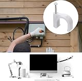 OAIGE.W 400Pcs Cable Clips White 4/6/8/10mm for Ethernet TV Phone view 7