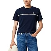 Lacoste Mens Trim Cotton Jersey T-Shirt