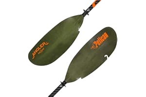 The Catch Kayak Paddle|Adjustable Fiberglass Shaft with Nylon Blades|Lightweight