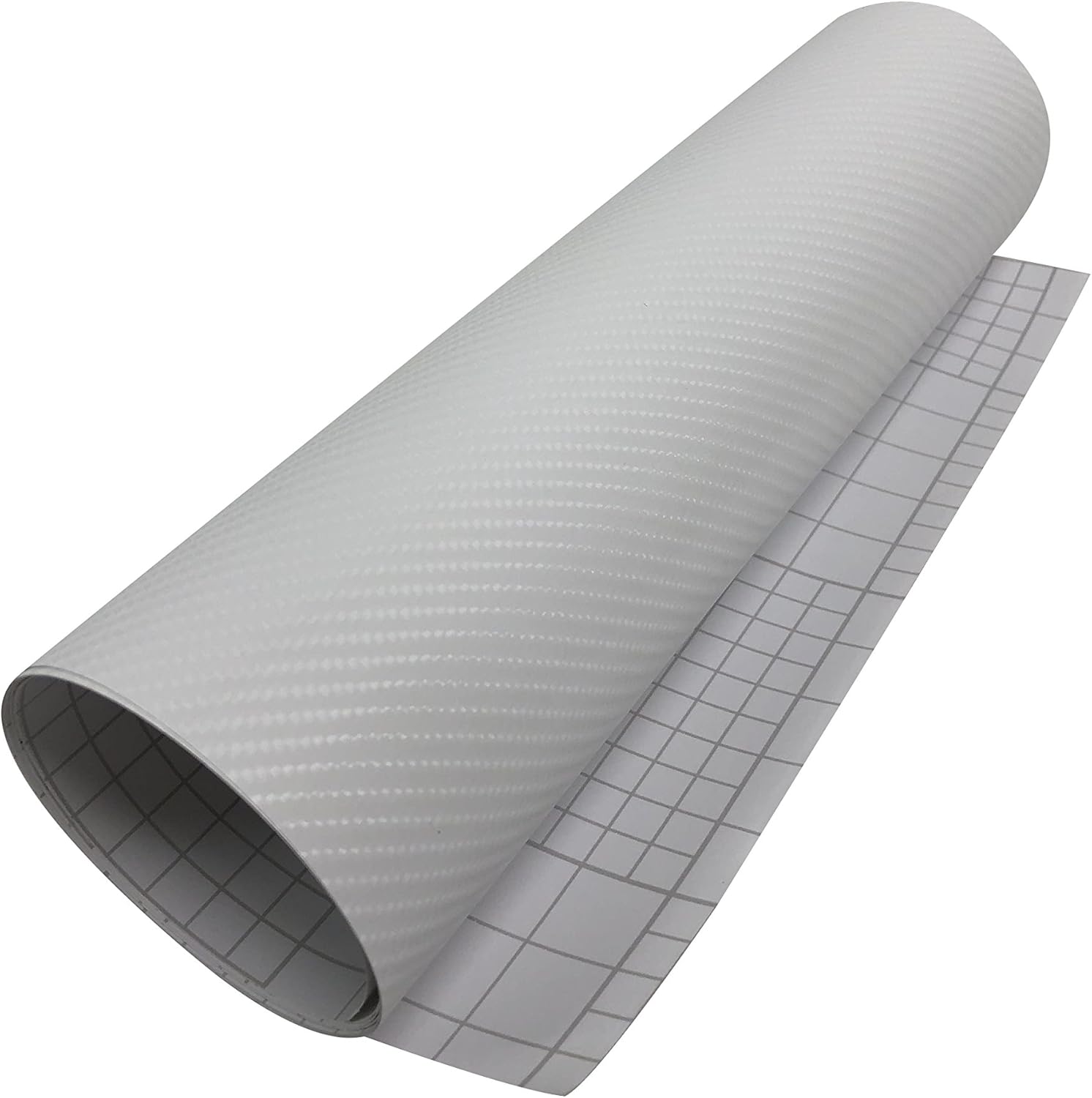 Amazon Co Jp 4d リアル カーボンシート 152cm 30cm シールステッカー 白 ホワイト ハイグレード Taro Works 車 バイク