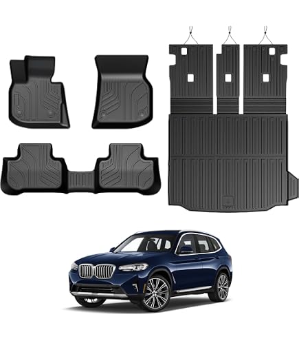 Amazon.com: BMW 51472450512 All-Weather Floor Mats for G01 X3 (Set