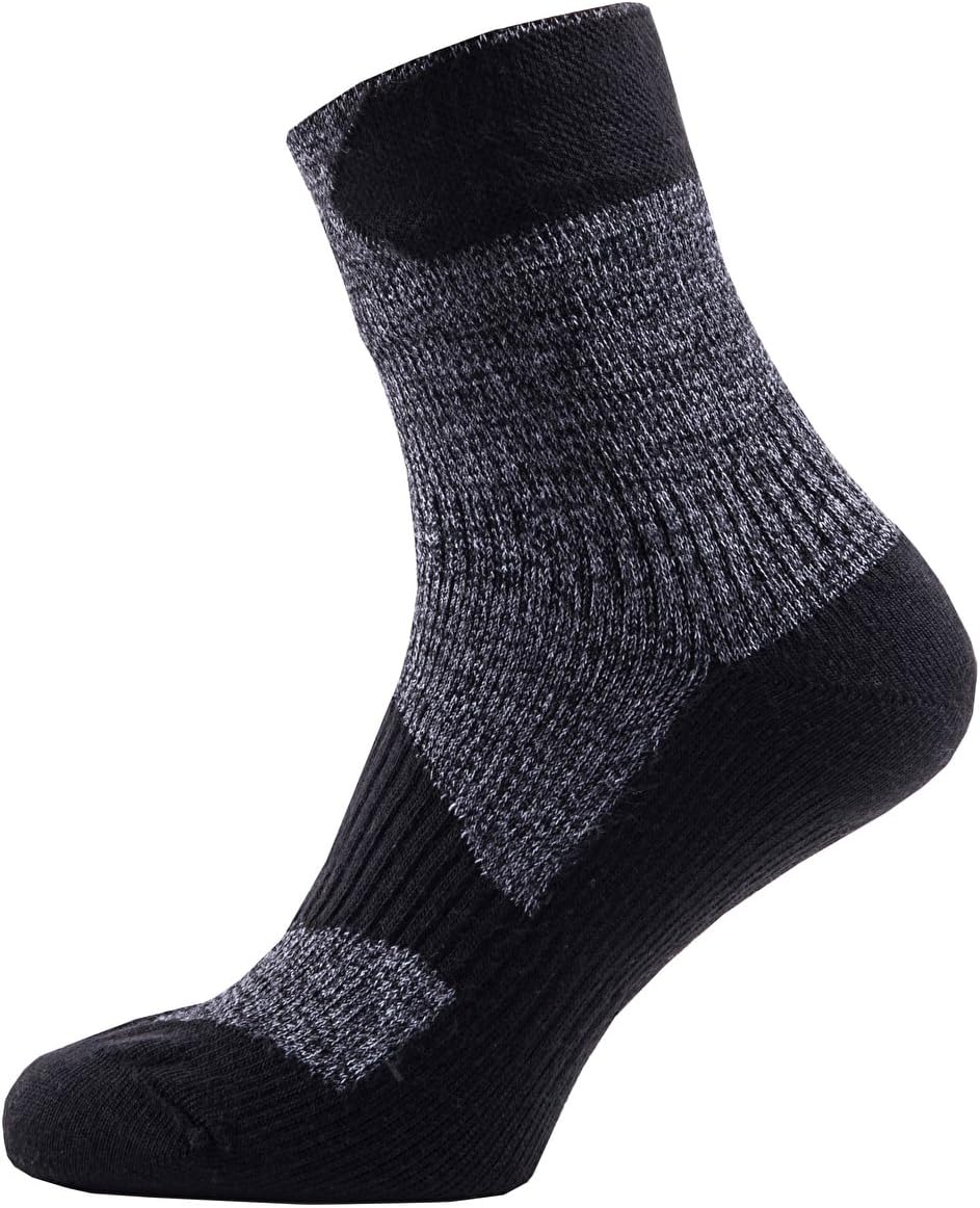 SEALSKINZ 100 Percent Waterproof, Windproof and Breathable - Ankle Length Sock, Suitable for Walking, Camping, Hiking in All Weather Conditions