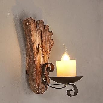 Vintage Wandleuchte Einfach Kreativ Harz Antik Nostalgie Innen