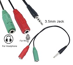SaiTech IT 3.5 mm Exclusives Headphone Splitter for