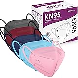 Miuphro Multiple Colour KN95 Face Mask 50 Pcs, 5
