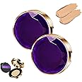 Soft Matte Cream Concealer, Waterproof Foundation, Full Coverage, Soft Matte Cream Concealer Full Coverage, Full Coverage Moisturizing Contour and Brighten(Color:2pcs-natural color)