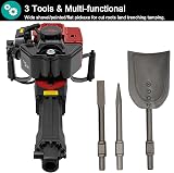 VonVVer 52cc Petrol Tree Digger 1900W Excavator with 3 Pickaxe Heads view 2