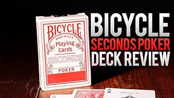 Caja de 12 barajas BICYCLE Second (12 Rojo): Amazon.es: Juguetes y juegos