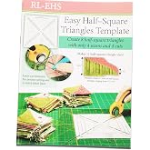 YICBOR Easy Half Square Triangle Quilting Rulers and Template