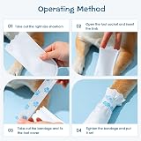 GBULTR 20 Pcs Disposable Dog Boots for Injured Paws Waterproof Bandage Cover view 4