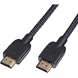 AmazonBasics Braided 4K HDMI to HDMI Cable - 25-Foot