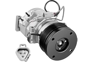 BDFHYK 158325 Air Conditioning A/C Compressor with Clutch Compatible with Toyota Tundra V8 4.6L 2010-2019, Tundra V8 5.7L 2007-2021