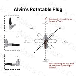 Alvin's Cables Z CAM E2 Flagship Rotatable Power