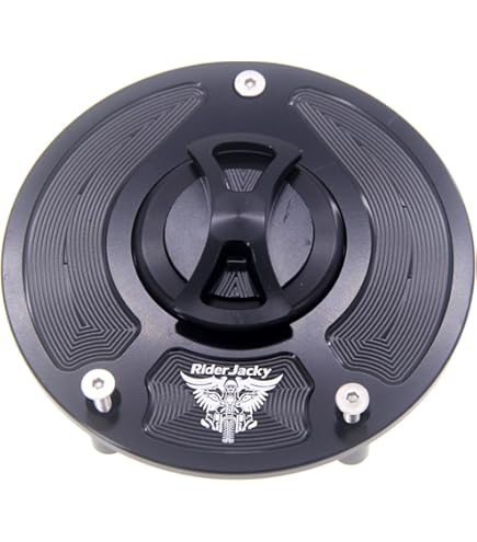 Amazon.com: TWM Quick Action CNC Billet Fuel Gas Cap with