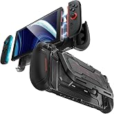 Mumba Titan Case for Nintendo Switch 2 with Kickstand &amp; 7 Card Slots, Black | Military-Grade Protection, Dockable, Quick-Release Joy-Con, Hard Shell Protective Cover Grip Accessories for Switch 2