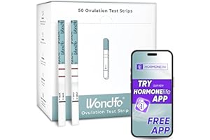 Wondfo Ovulation Test Strips – LH Surge Detection and Fertility Tracking Kit for Women, Simple, Accurate and Reliable Cycle M