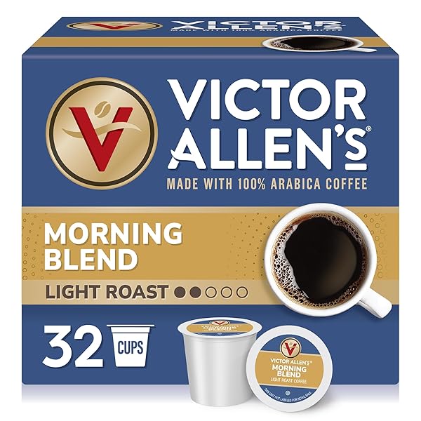 VICTOR ALLEN’S COFFEE MORNING BLEND, LIGHT ROAST, 32...