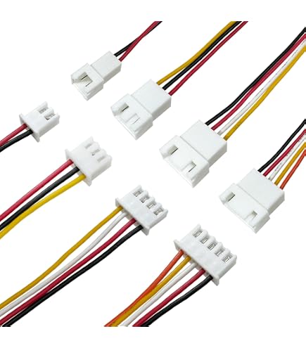 XUGERIP - 20 x JST ZH 1.5mm 2 3 4 5 Pin Male and Female Double