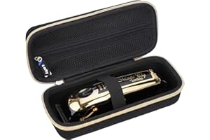 worfty Case Compatible with Wahl 5 Star/BaBylissPRO FX+/ NOVAH HCL-002 Professional Cord/Cordless Hair Clippers Barber Trimmers, Beard Trimmer Grooming Storage Holder (Case Only) (Black)