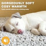 MORA PETS Self Heating Cat Bed 74x47cm Washable Non-Slip Cover view 3