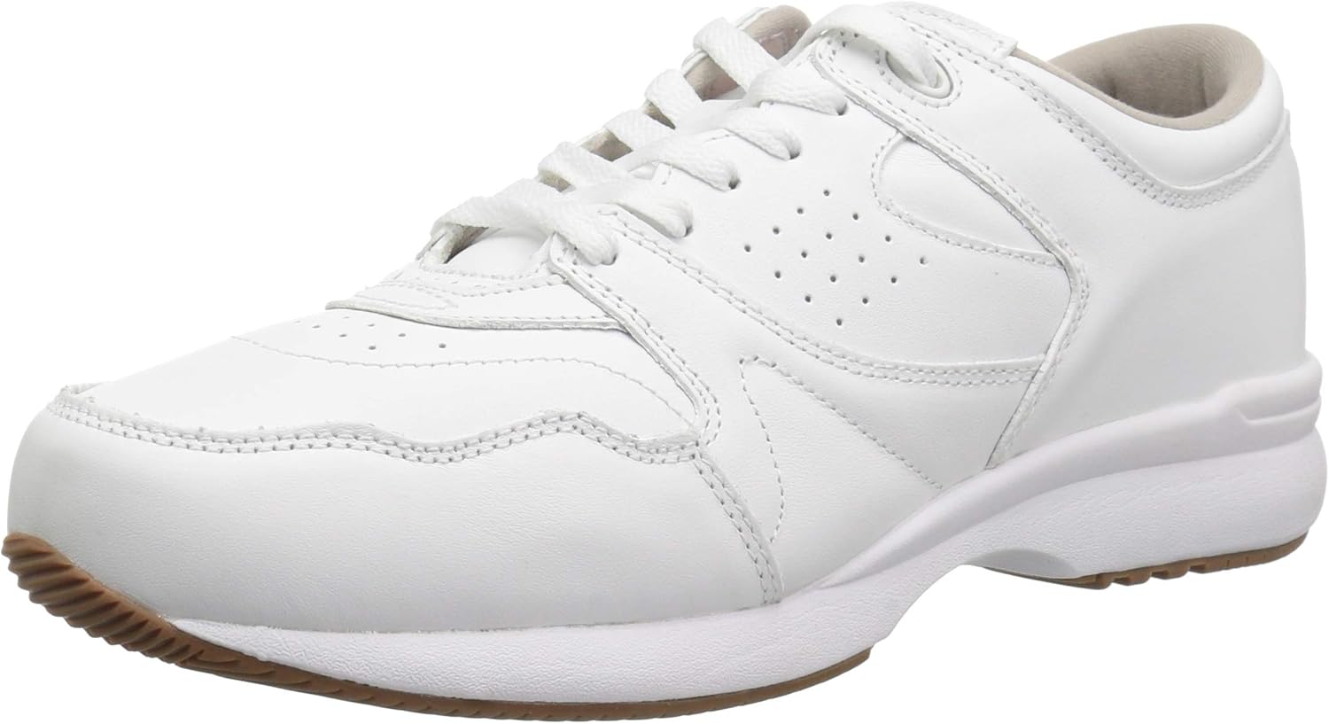 propet walker leather walking shoes