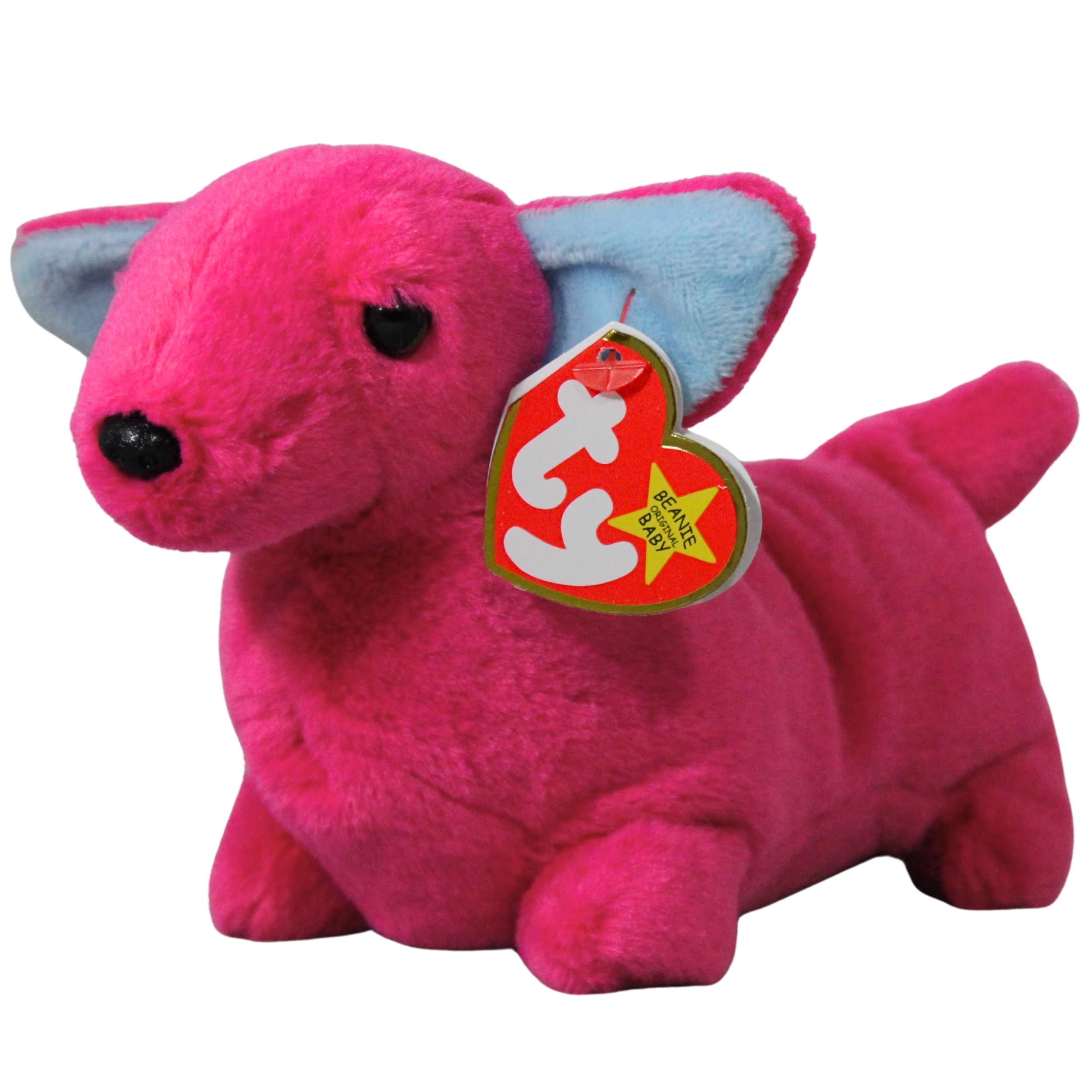 TY Stretch Dachshund II Original Beanie Babies Regular - Soft Plush Toy for Kids, Teddy, Baby Toy, Collectible Stuffed Plushies