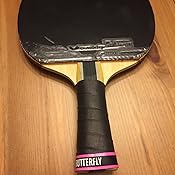 Amazon.com : Butterfly Table Tennis Racket Soft Grip Tape