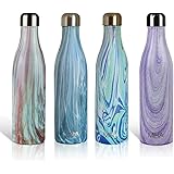 25 Oz (750 ml) Vacuum Insulated Water Bottle | Double Walled Stainless Steel Cola Shape Travel Water Bottle - No Sweating, Keeps Your Drink Hot & Cold | by MIRA