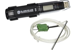 BEST PRICE SQUARE Lascar EL-USB-TC-LCD Thermocouple Temperature USB Data Logger with LCD, K, J and T-Type