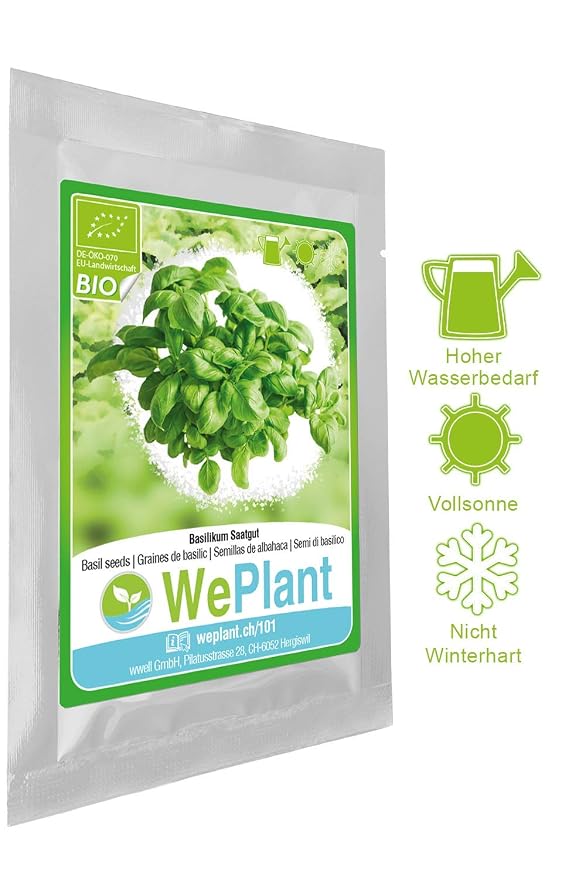 BIO/ORGANICO Albahaca & Cebollino - Semillas ecológicas de plantas ...
