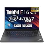 Amazon.com: Lenovo ThinkPad E16 Gen 3 Business AI PC Laptop (16