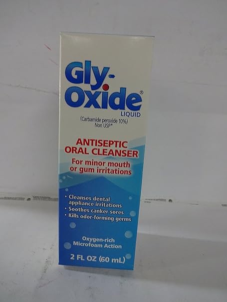 Amazon.com : Gly-Oxide Liquid Antiseptic Oral Cleanser 2 oz (Pack of 3