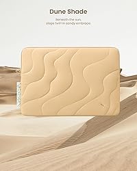 tomtoc 360 Protective Puffy Laptop Sleeve for