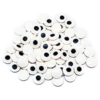 Large Spooky Eye Toppers - 12 Oz Resealable Stand Up Candy Bag - Edible Baking Decorations - Funny Googly Eyes for Cupcakes, 