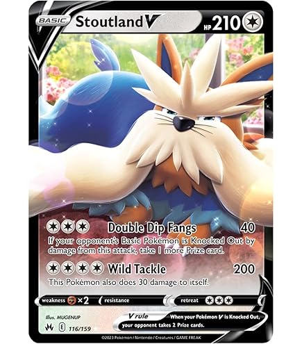 Amazon.com: Pokemon –Galarian Perrserker V – 129/196 – Lost Origins – Ultra  Rare Card : Toys & Games
