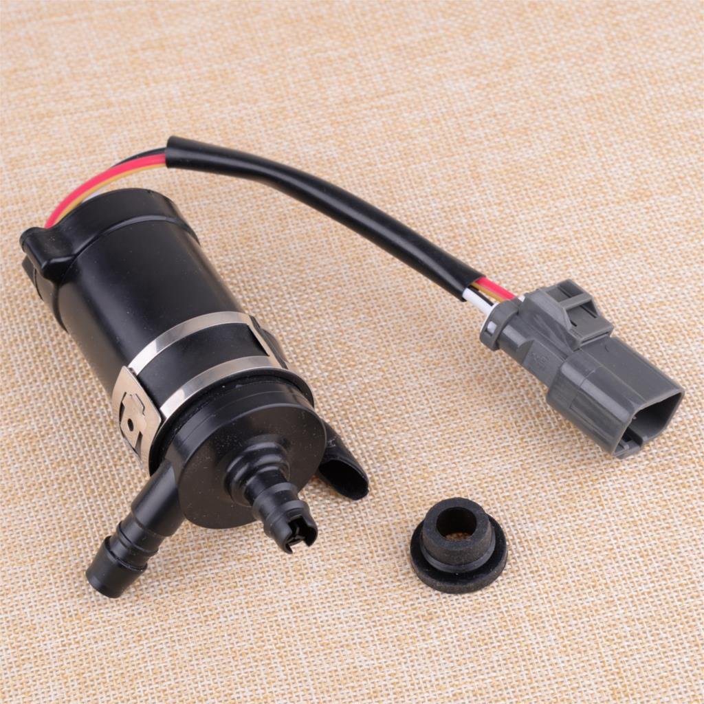 76806-SNB-S01 Headlight Washer Pump Motor Kit For Honda Accord, CR-V & Civic – Direct Fit With Grommet
