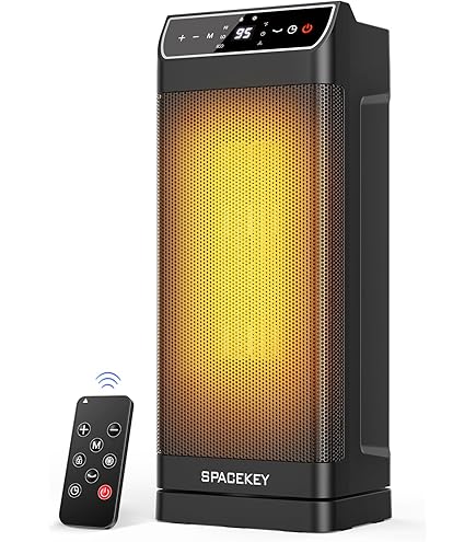 thumbnail image 2 of Weather Station Indoor 1500w Ptc Electric Heater With Thermostat 70 1 12 Hour Timer Indoor Ceramic Heater With Remote Control Fast And Safe Indoor Heater For Home Bedroom Office Tt He007 2 of 11