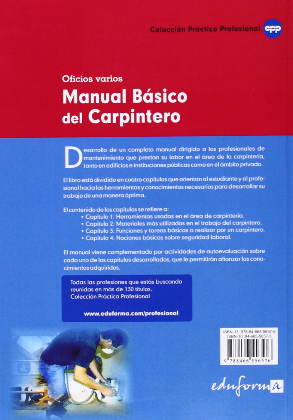 Manual Básico Del Carpintero (Pp - Practico Profesional) : Lopez Alvarez,  Jose Luis, Vega Alvarez, Jose Antonio, Del Castillo Puig, Luis: Amazon.es:  Libros