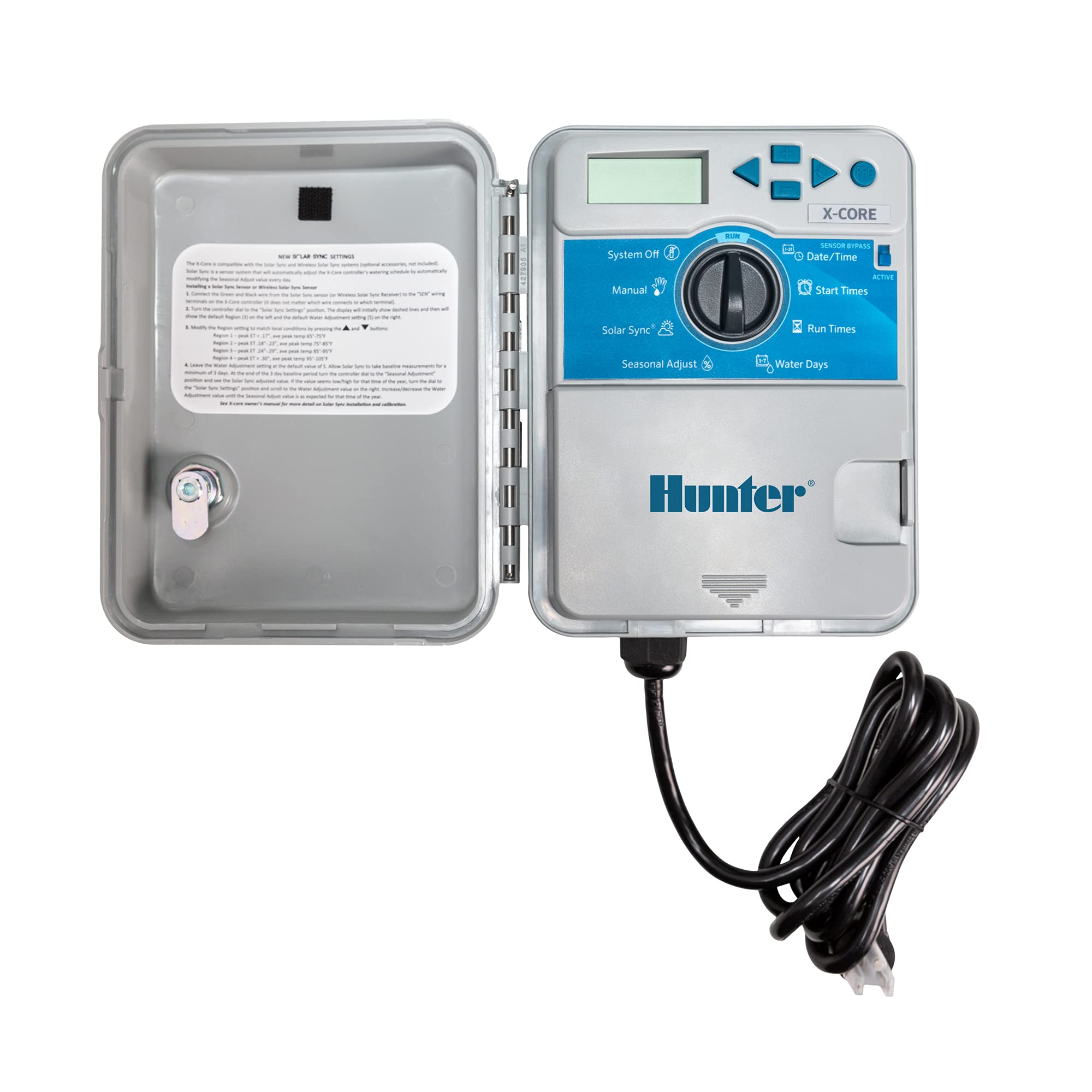 Hunter Irrigation Computer, XC-401-E 4 stations (outdoor)